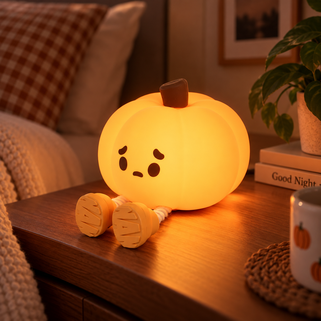 Pumpkie — Lámpara Calabaza Cozy